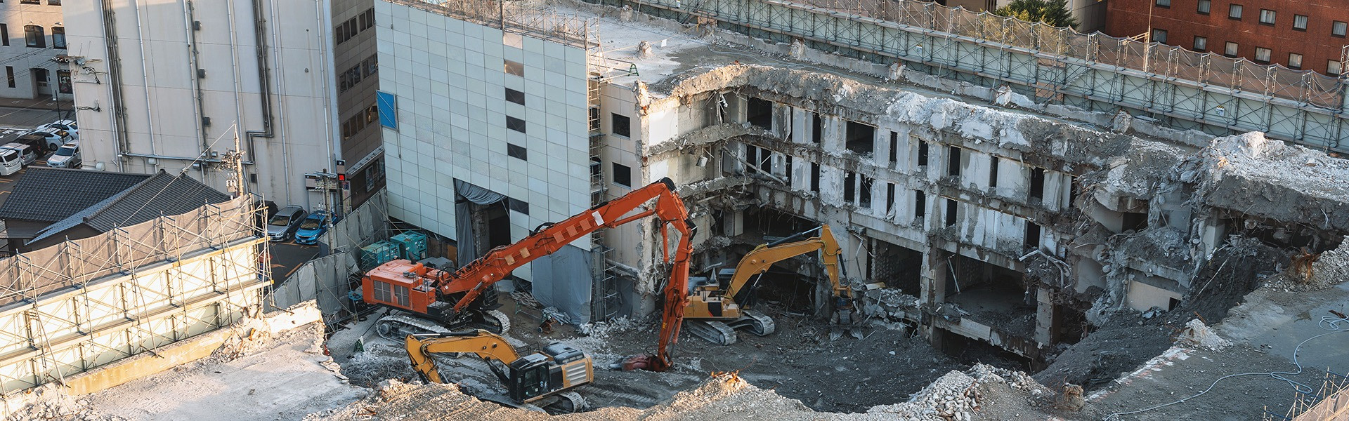 解体後の整地作業の徹底解説!効率的な残土処理方法とは? | コラム | 岐阜の解体なら株式会社大福