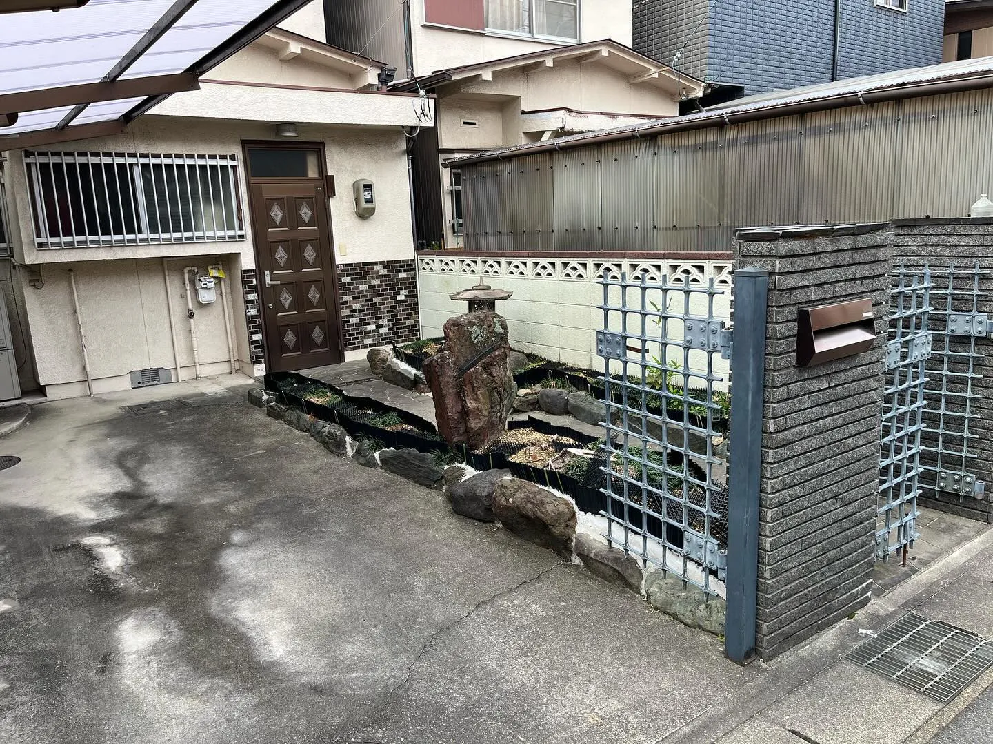 #庭解体　#名古屋市緑区　##ブロック撤去　#庭石撤去　#土...