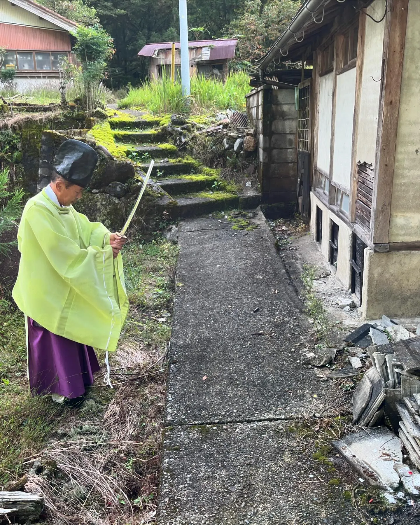 #山県市　解体工事