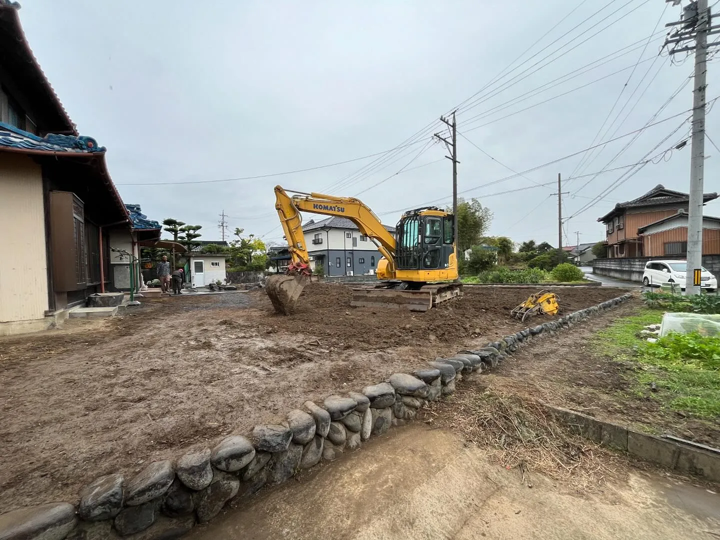 #神戸町　庭解体　