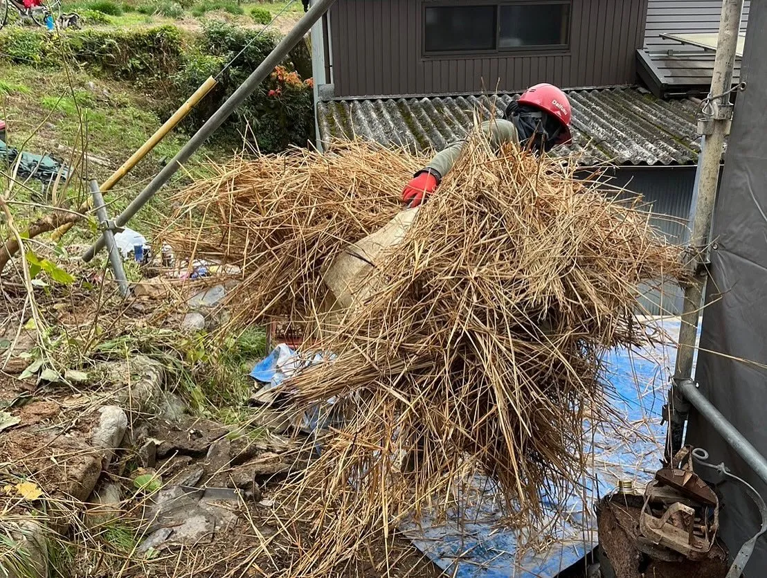 # 山県市空き家解体　