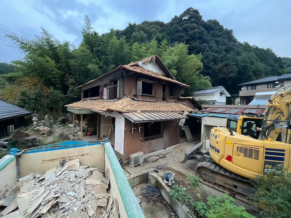 #富加町　#解体工事　#大福
