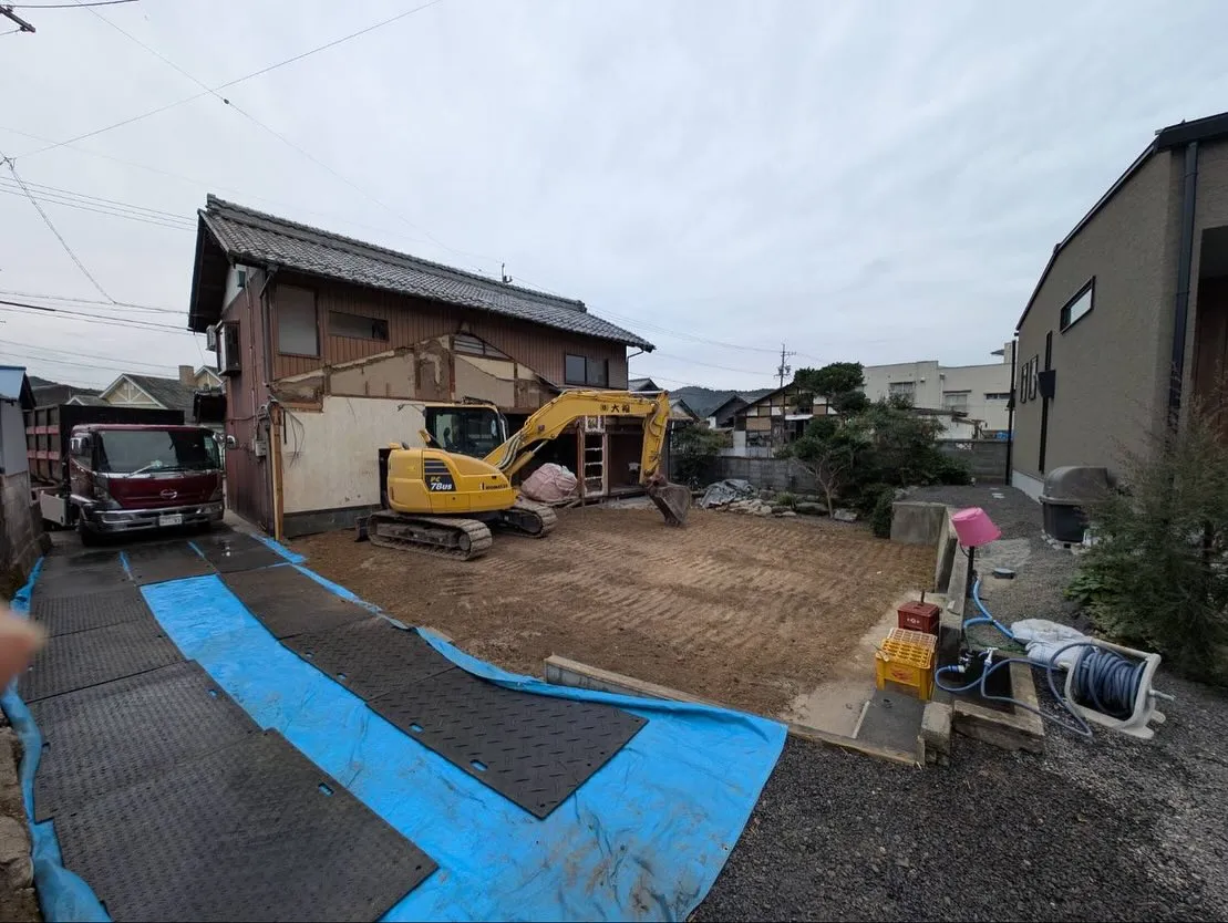 #山県市　#解体工事　#大福