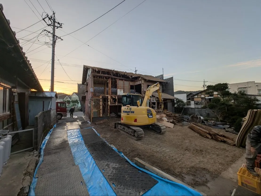 #山県市　#解体工事　#大福