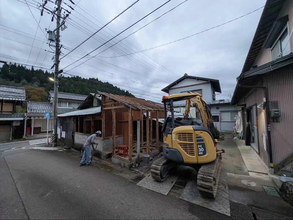 #山県市　#解体工事　#大福
