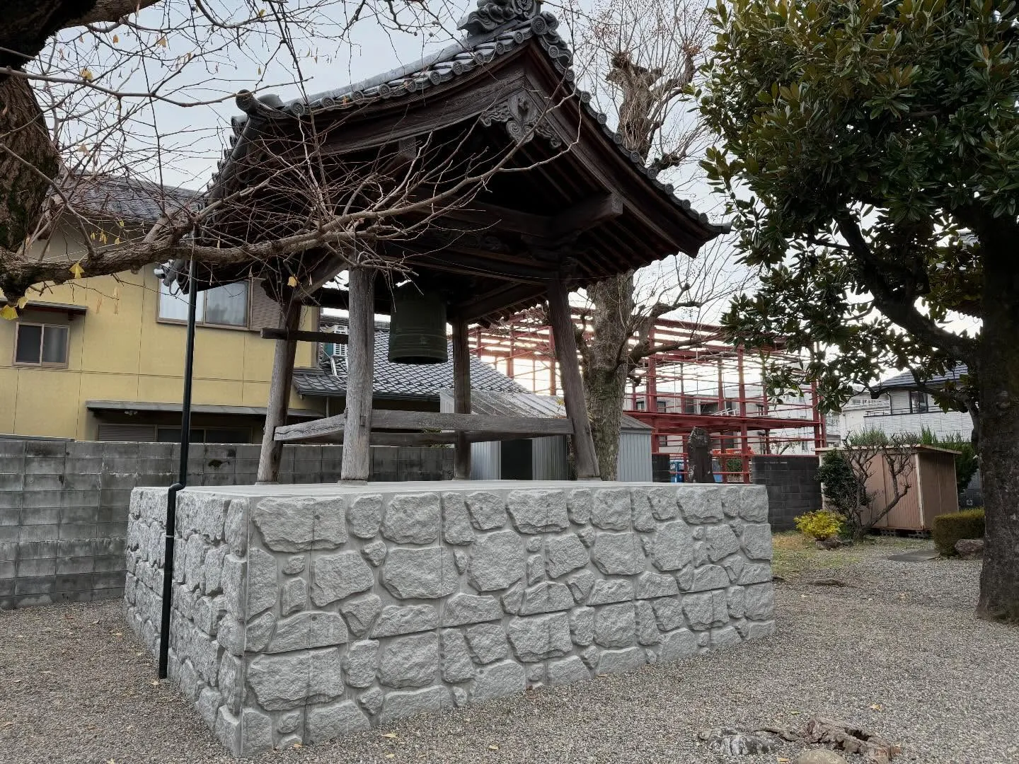 #お寺　#補強工事　#型枠