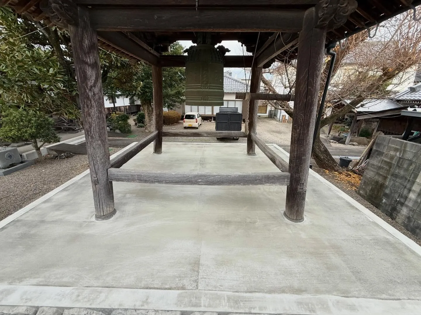 #お寺　#補強工事　#型枠