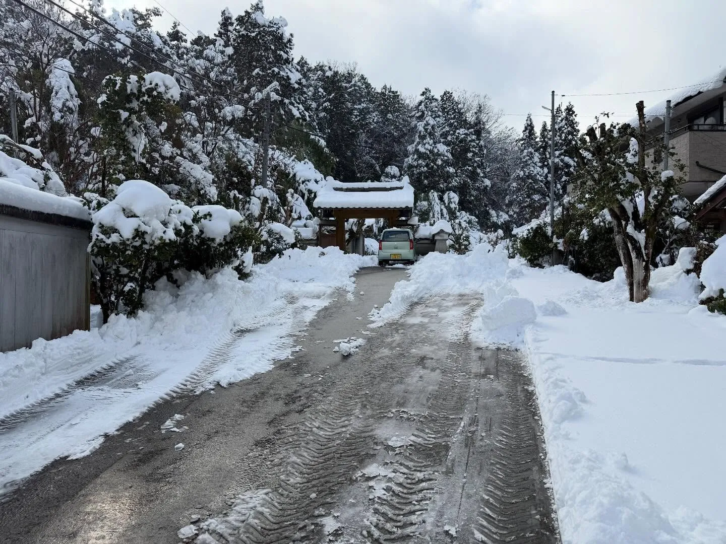 #除雪　#大福　
