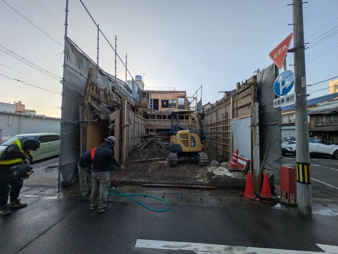 #岐阜市解体工事　#手壊し解体  #大福